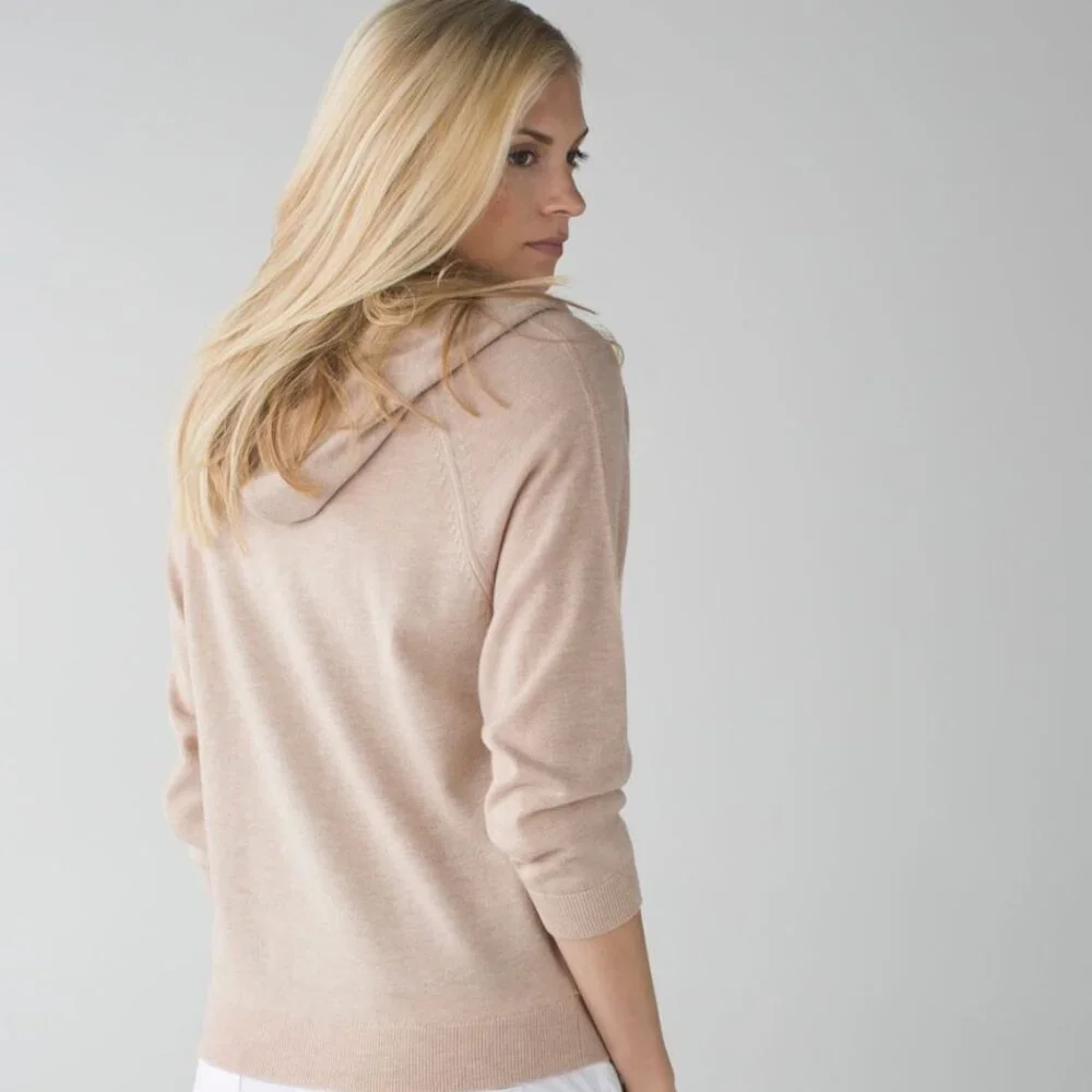 Lululemon Om On Merino Wool Hoodie - Picture 2 of 9